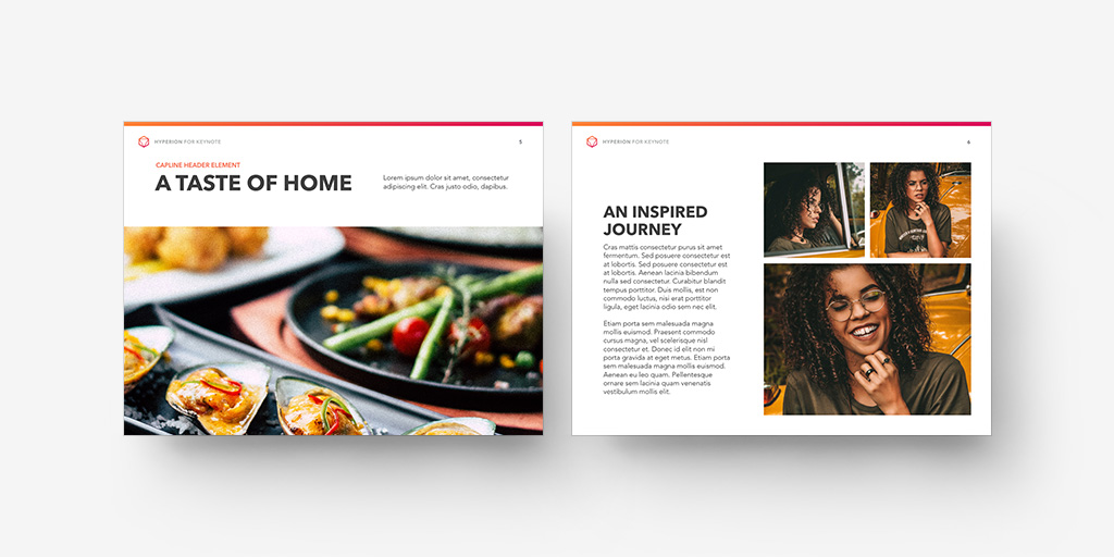 Bleed and Inset image style variation - SD format