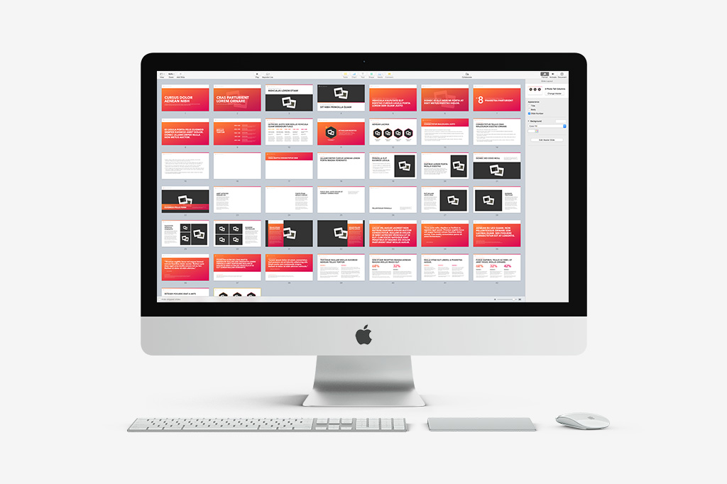 Hyperion Theme Core Preview in Keynote