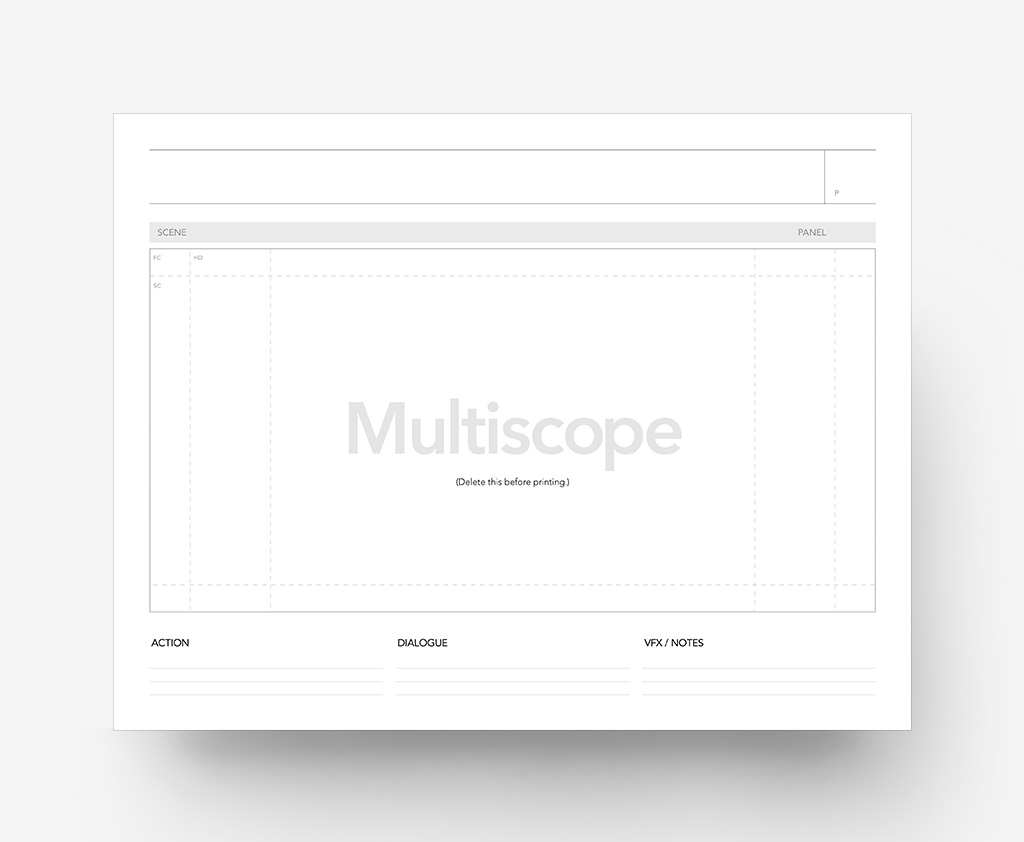 PitchBoards Sketch - MultiScope Blank