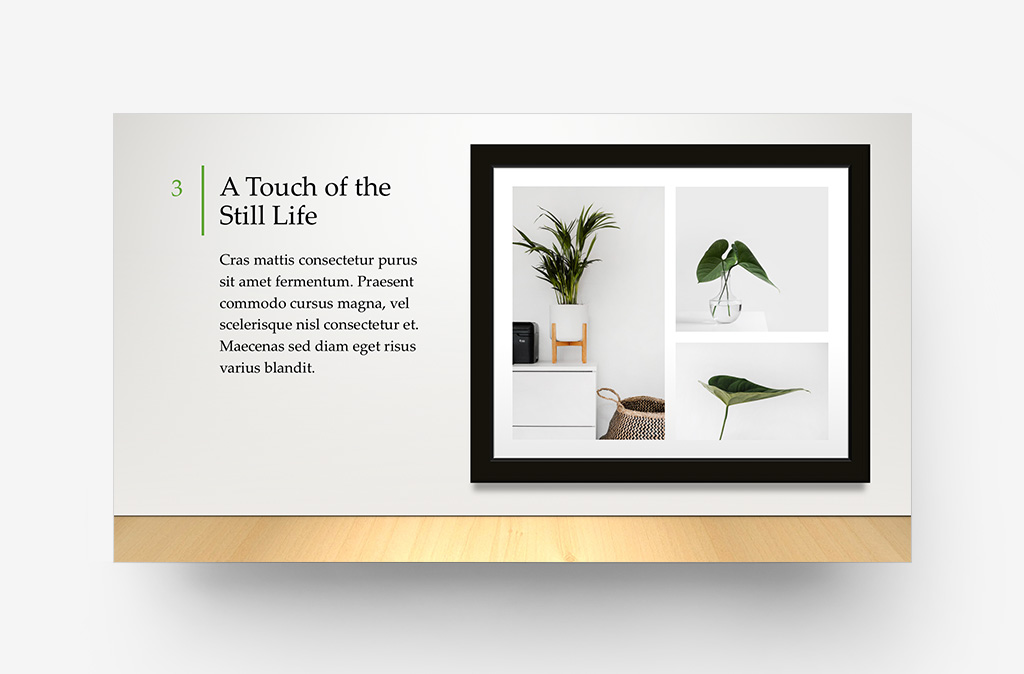 Gallery Theme - Variant 2 - 3-Image Caption